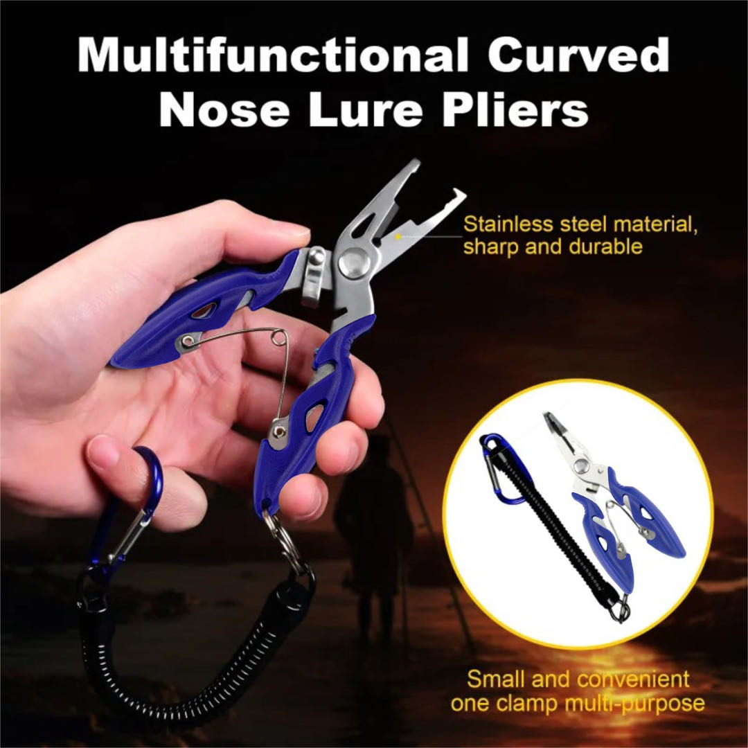 Fishing Line Cutter - Multifunktion ale gebogene Mund Straße Unter