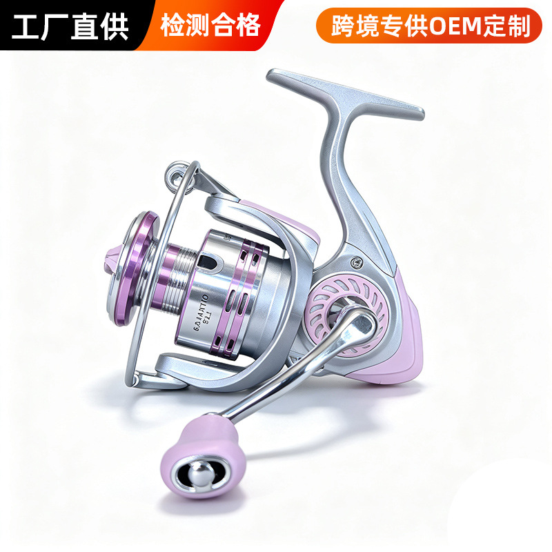 Ice Fishing Line - Langwurf-Spinnrolle mit Vollmetallspule 1000 2026 3000