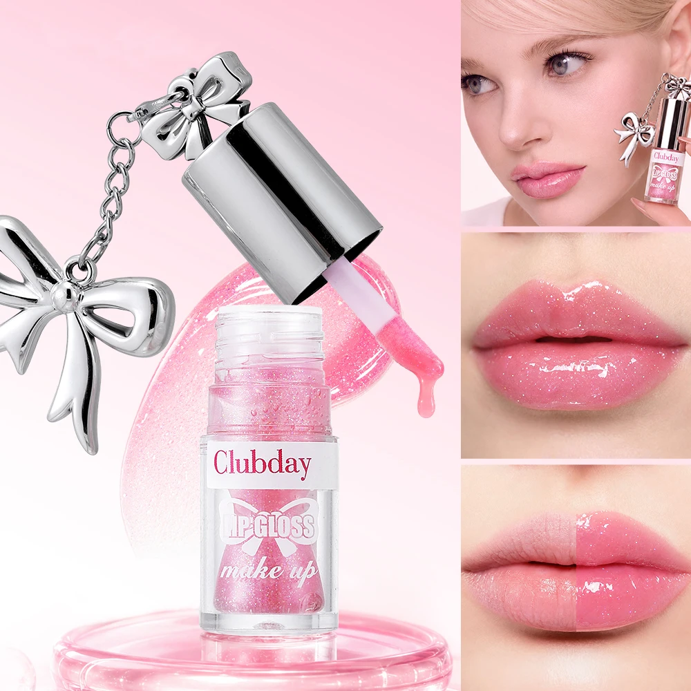 Copolymer Line - Mini-Anhänger-Farbwechsel-Lipgloss, durchscheinende Glitzertextur, Farbtiefe durch Schichtbildung