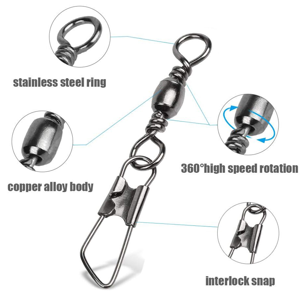 50 Stück Edelstahl-Schnappvers – Saltwater Line Bewertung und Preis