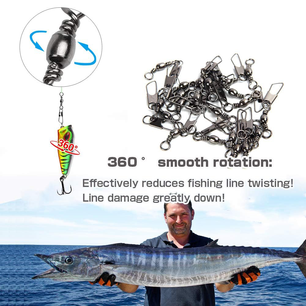 50 Stück Edelstahl-Schnappvers – Saltwater Line Bewertung und Preis