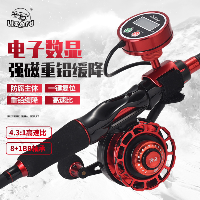 Digitale Anzeige Floß-Angelrol – Ice Fishing Line Bewertung und Preis
